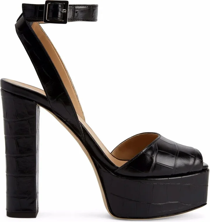 120mm Betty platform sandals