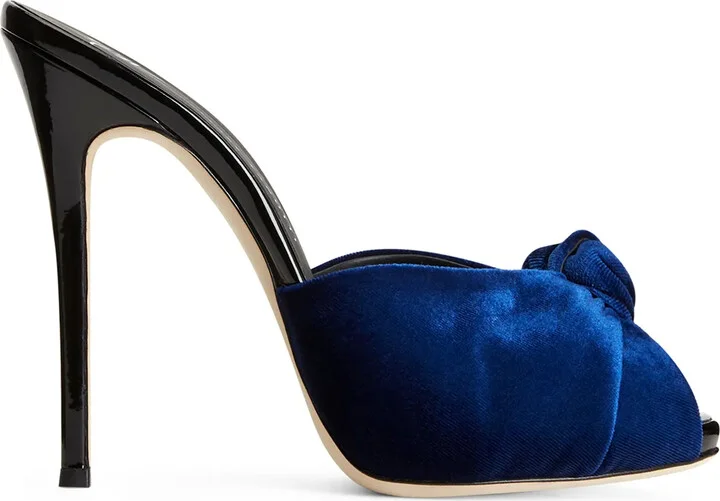 120mm Bridget knot-detail sandals
