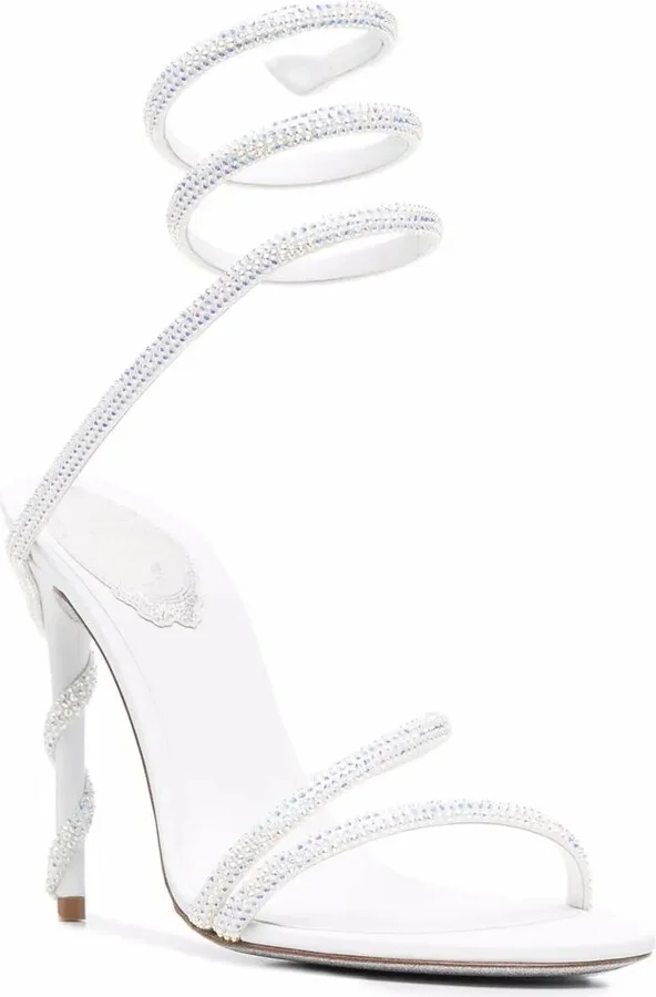 120mm Cecile rhinestone sandals - Image 2