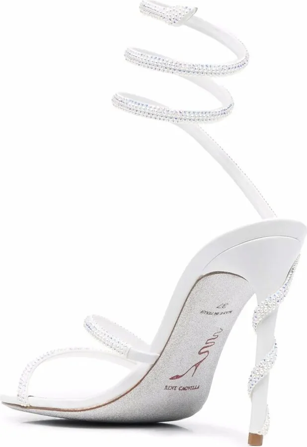 120mm Cecile rhinestone sandals - Image 3