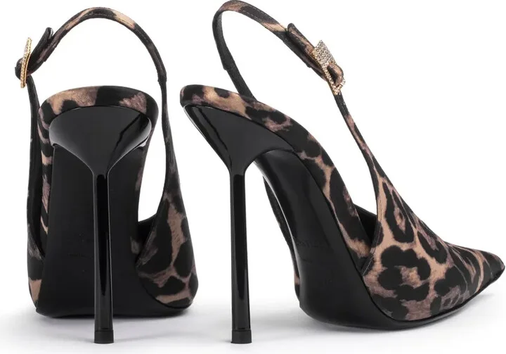 120mm Clivage leather pumps - Image 3