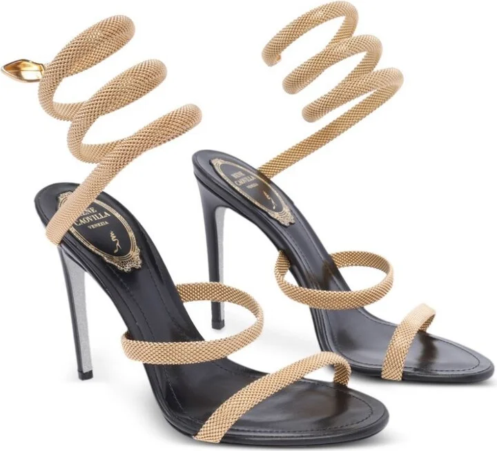120mm Crystal-Embellished Sandals - Image 2