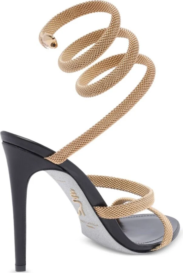 120mm Crystal-Embellished Sandals - Image 3