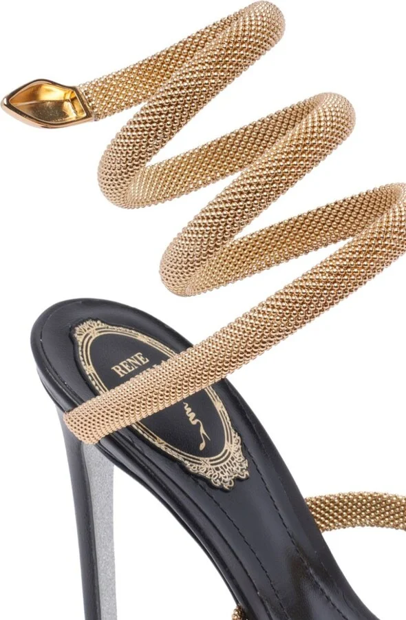 120mm Crystal-Embellished Sandals - Image 4