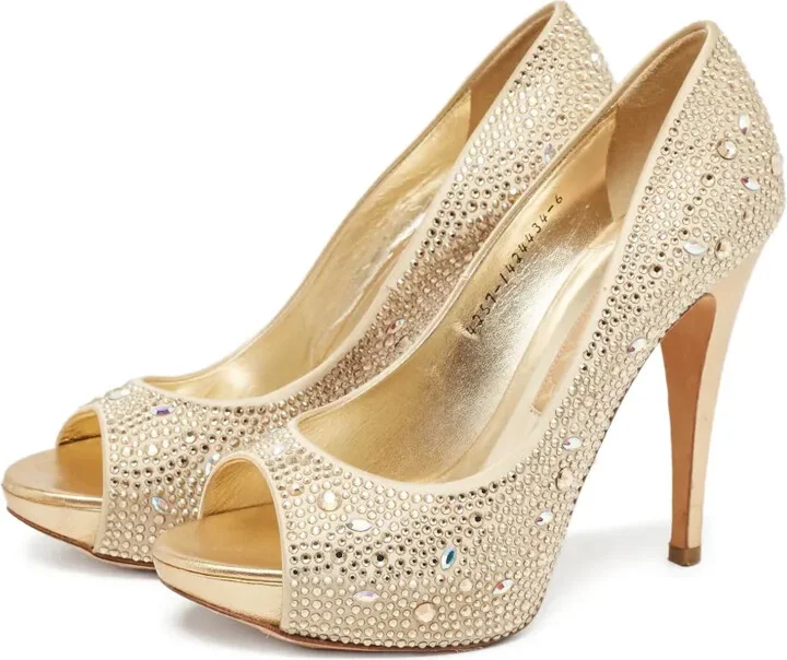 120mm Crystal-Embellished Sandals - Image 2