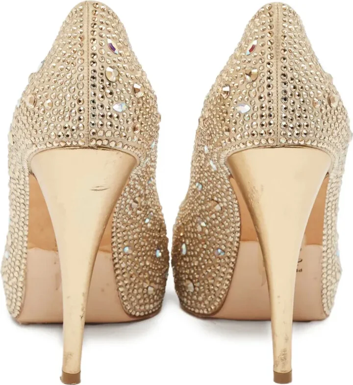 120mm Crystal-Embellished Sandals - Image 3