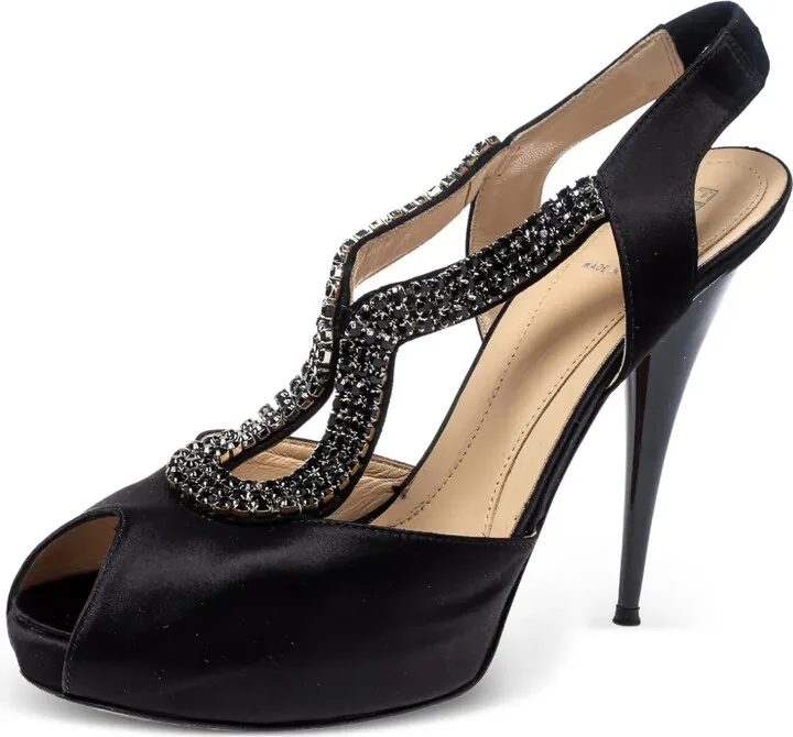 120mm Crystal-Embellished Sandals - Image 4