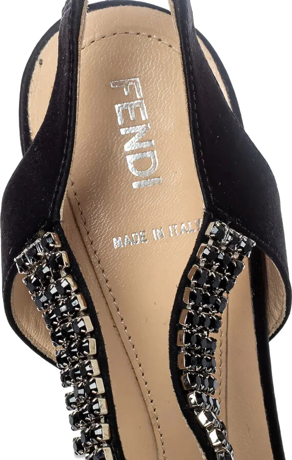 120mm Crystal-Embellished Sandals - Image 5