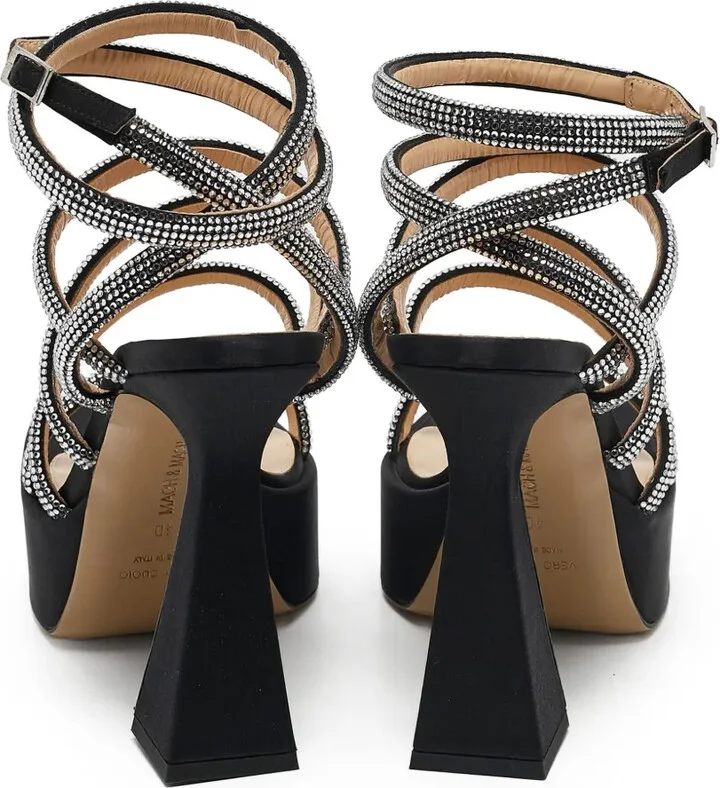 120mm Crystal-Embellished Sandals - Image 3