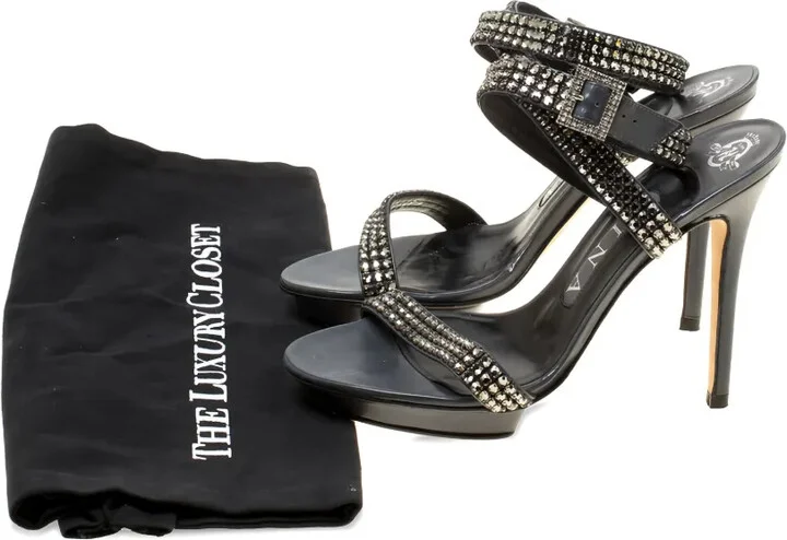 120mm Crystal-Embellished Sandals - Image 2