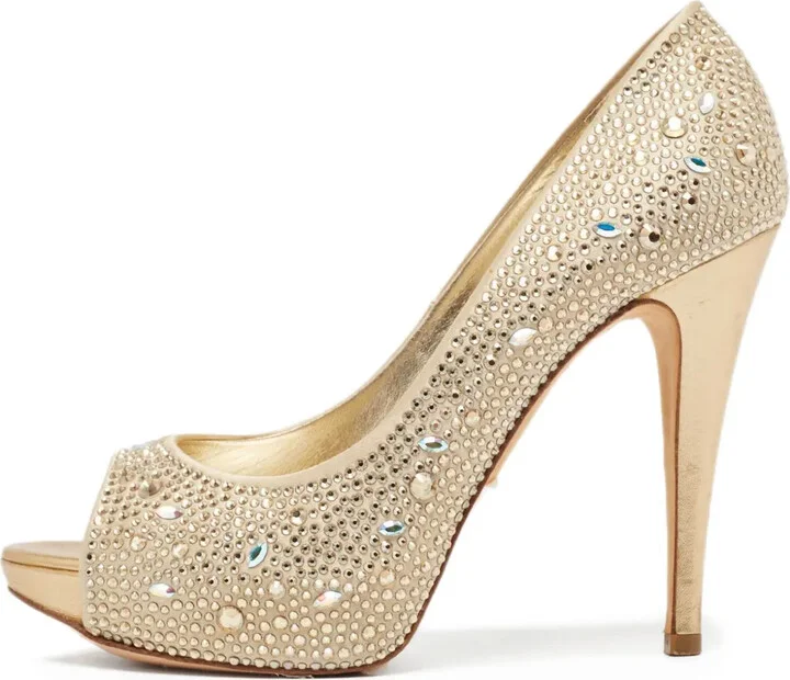 120mm Crystal-Embellished Sandals
