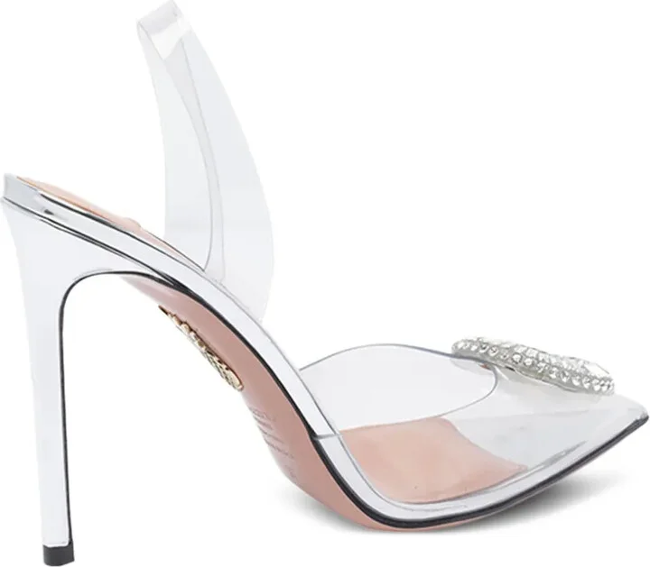 120mm Crystal-Embellished Slingback Pumps - Image 2