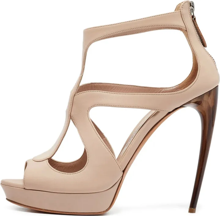 120mm Cut-Out Sandals