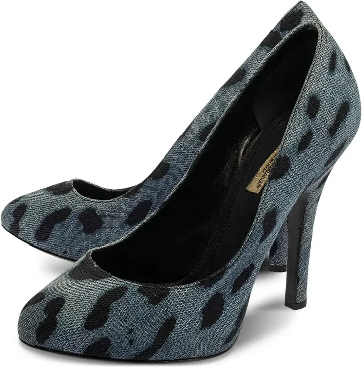 120mm Denim Pumps - Image 3