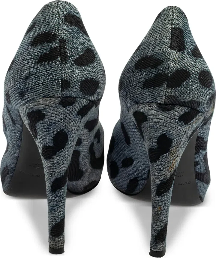 120mm Denim Pumps - Image 4