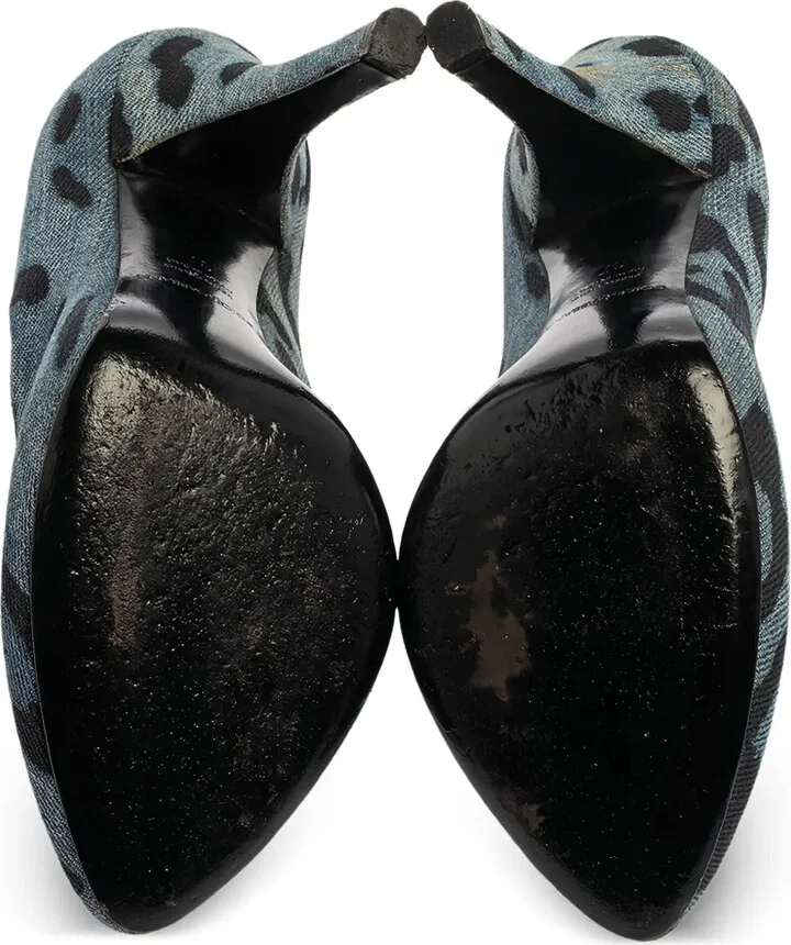120mm Denim Pumps - Image 5
