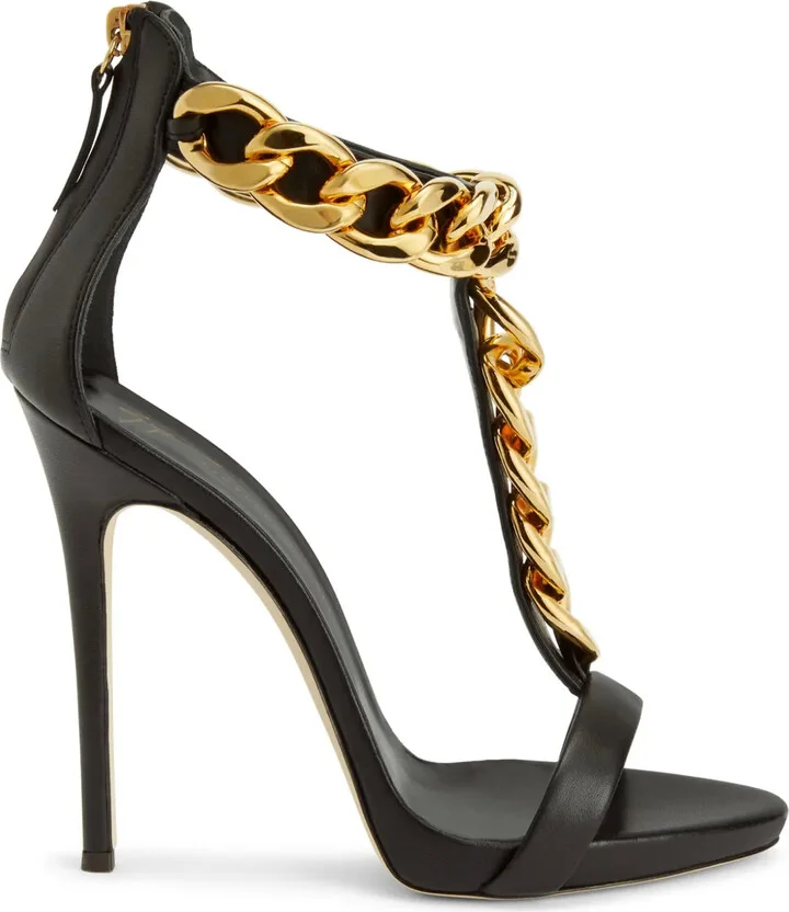120mm Elsie chain sandals