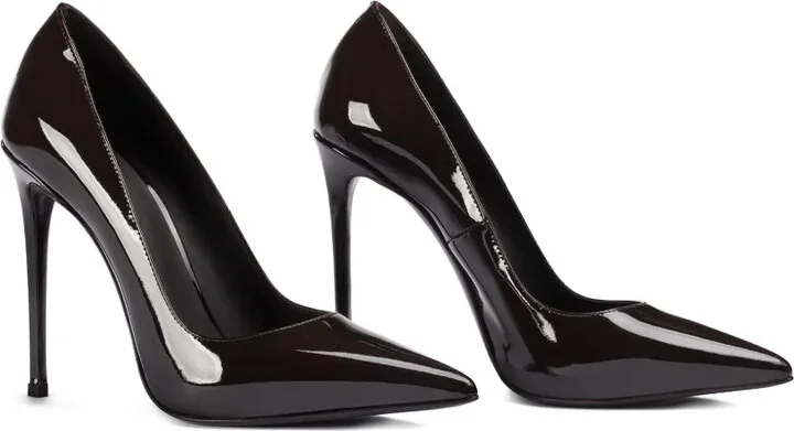 120mm Eva leather pointed-toe pumps - Image 2