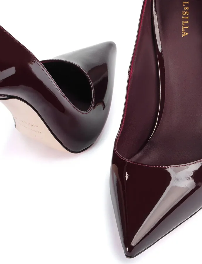 120mm Eva patent-leather pumps - Image 4