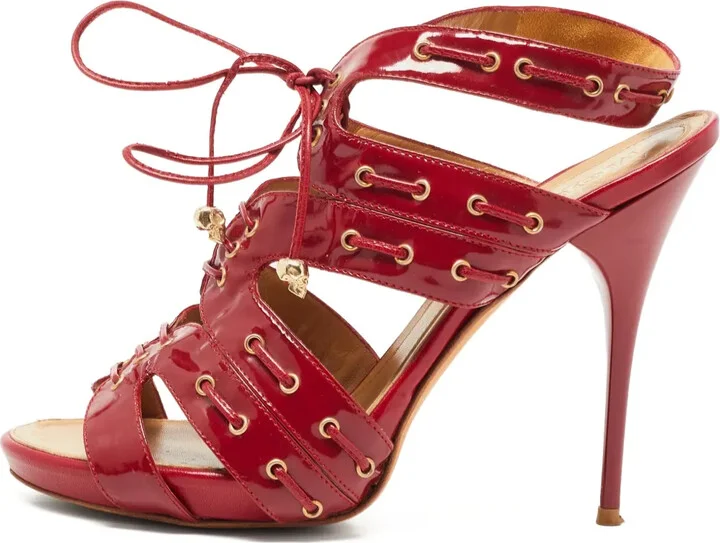 120mm Eyelet-Detail Sandals