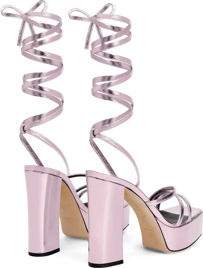 120mm Flavienne platform sandals - Image 3