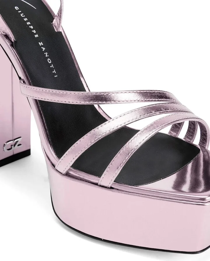 120mm Flavienne platform sandals - Image 4