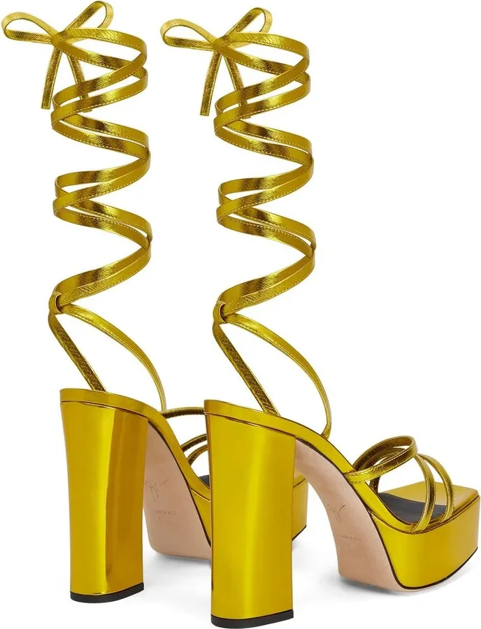 120mm Flavienne platform sandals - Image 3