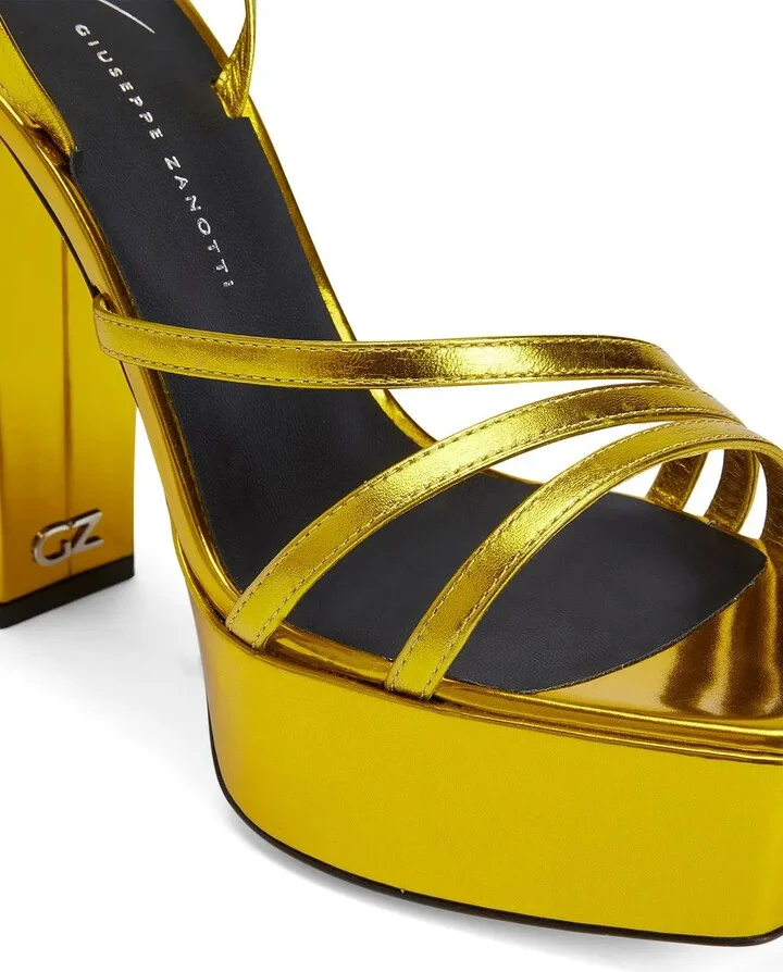 120mm Flavienne platform sandals - Image 4