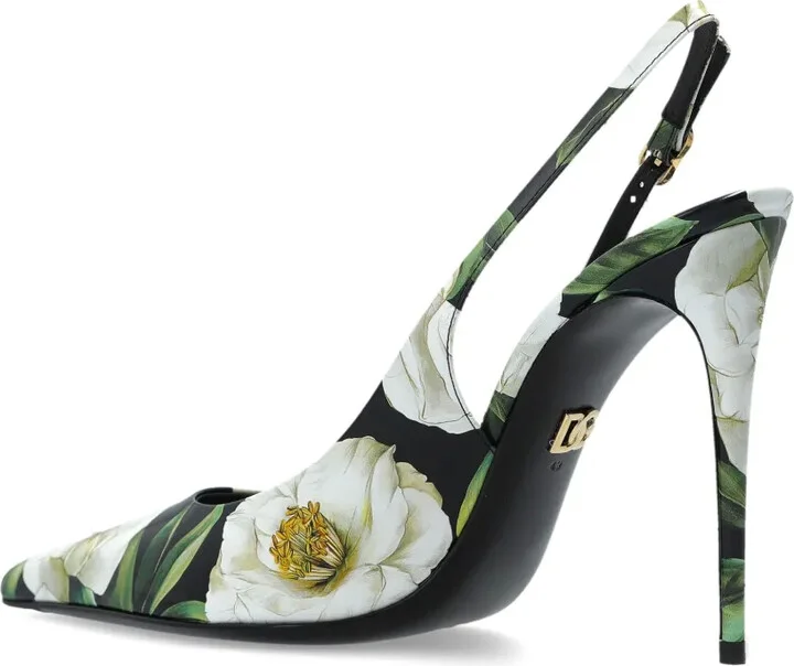 120mm Floral-Print Pumps - Image 3