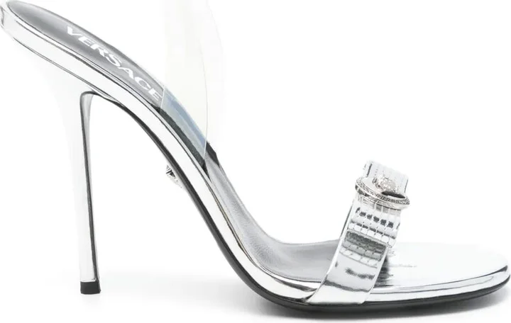120mm Gianni Ribbon sandals