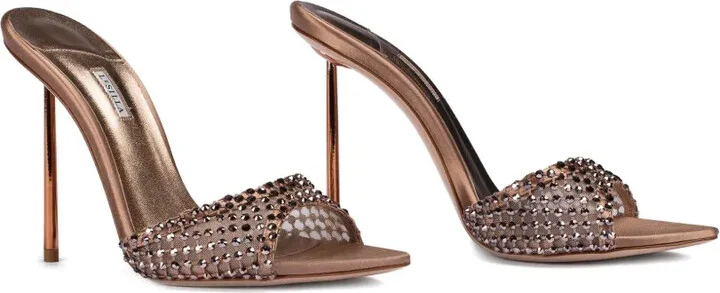 120mm Gilda crystal-embellished sandals - Image 2