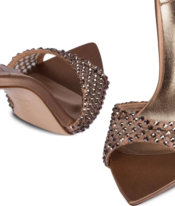 120mm Gilda crystal-embellished sandals - Image 4