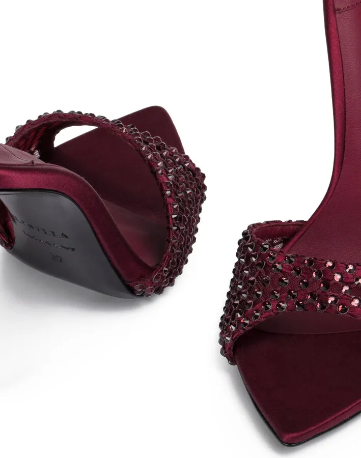 120mm Gilda satin sandals - Image 4