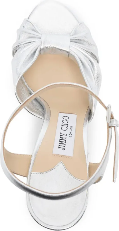 120mm Heloise leather sandals - Image 4