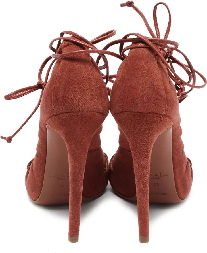 120mm Lace-Up Pumps - Image 3