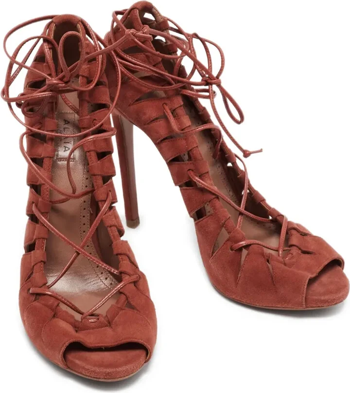 120mm Lace-Up Pumps - Image 5