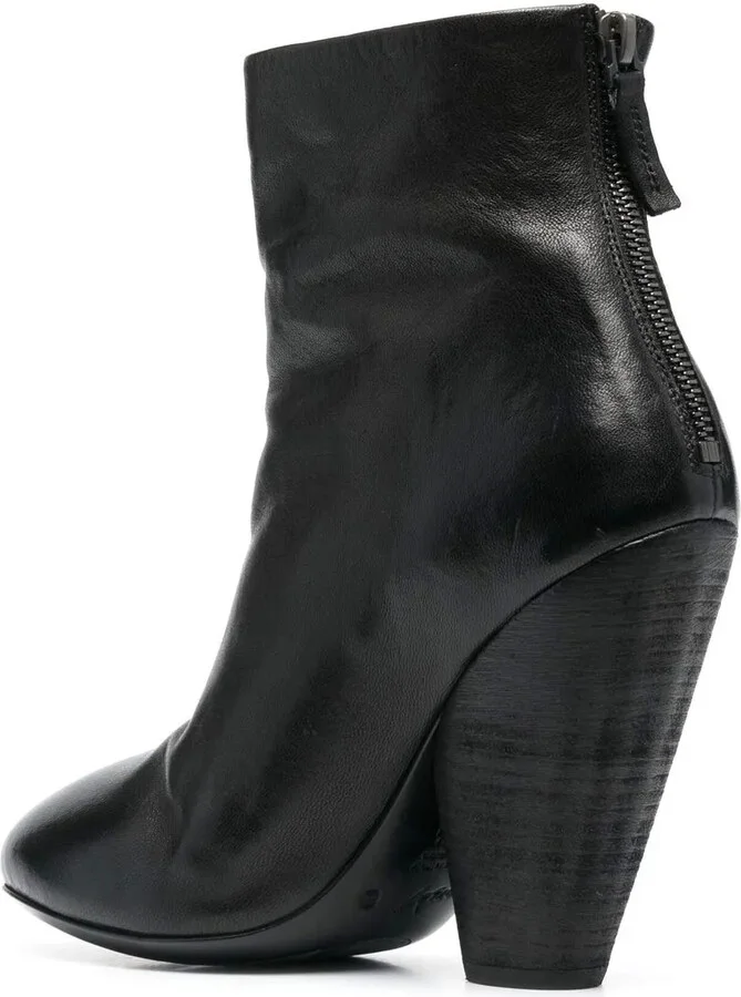 120mm Leather Ankle Boots - Image 3