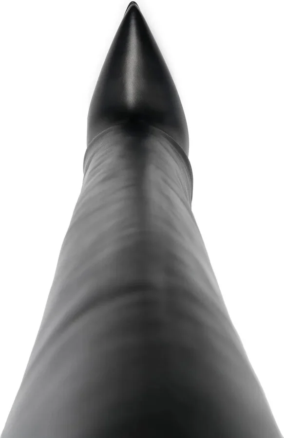 120mm Leather Boots - Image 4
