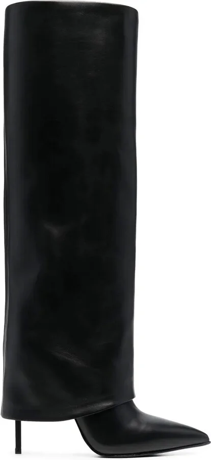 120mm Leather Boots