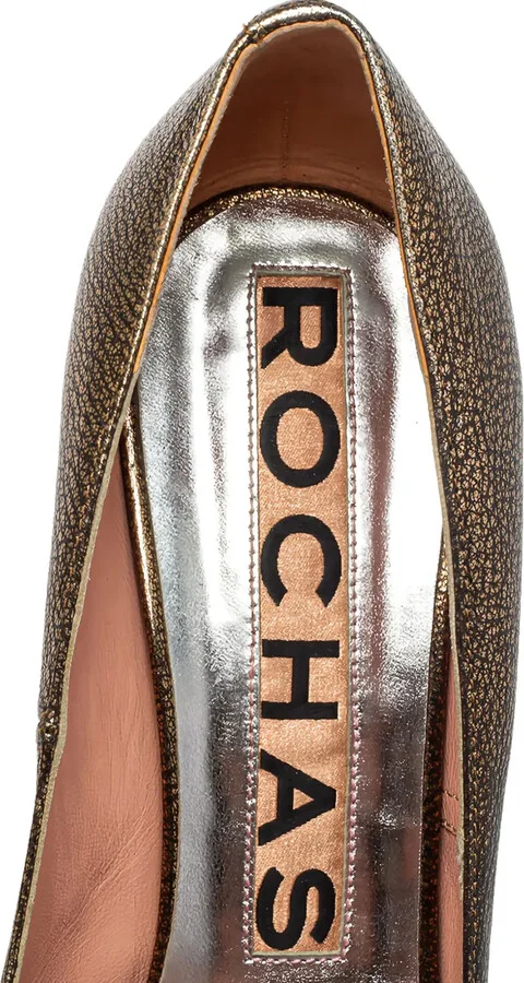 120mm Leather Heeled Pumps - Image 5