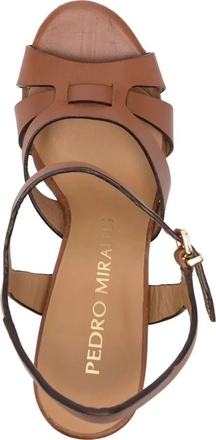 120mm Leather Heeled Sandals - Image 4