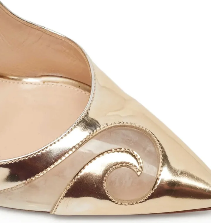 120mm Leather Pumps - Image 5