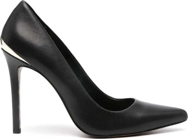 120mm Leather Pumps