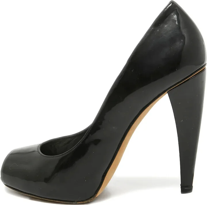 120mm Leather Pumps