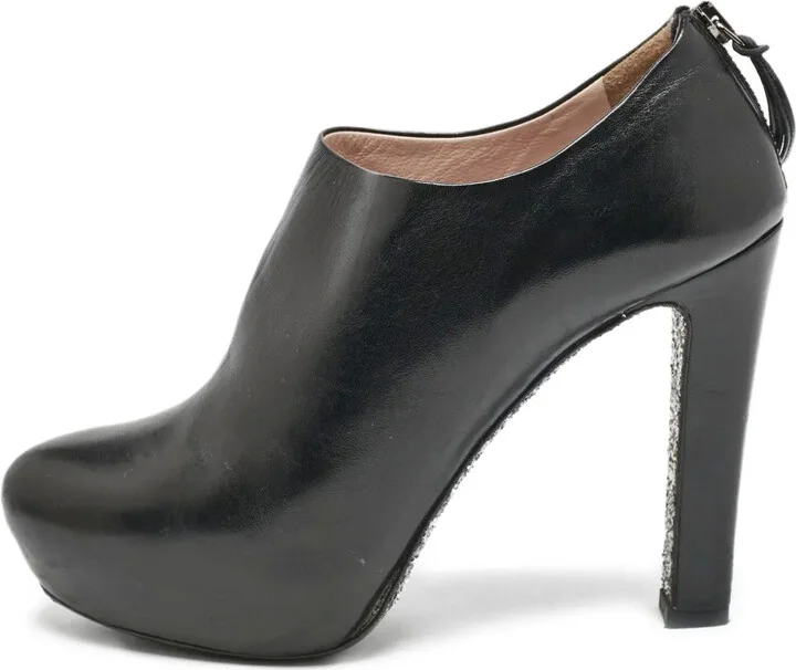 120mm Leather Pumps