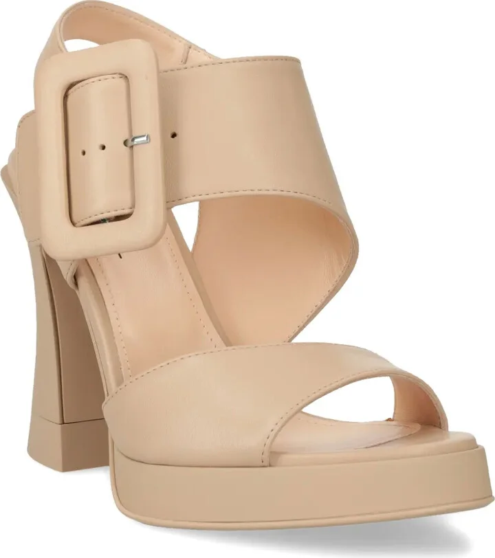 120mm Leather Sandals - Image 2