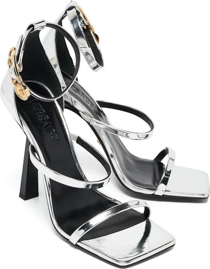 120mm Leather Sandals - Image 2