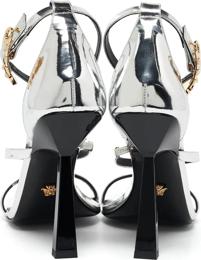 120mm Leather Sandals - Image 4