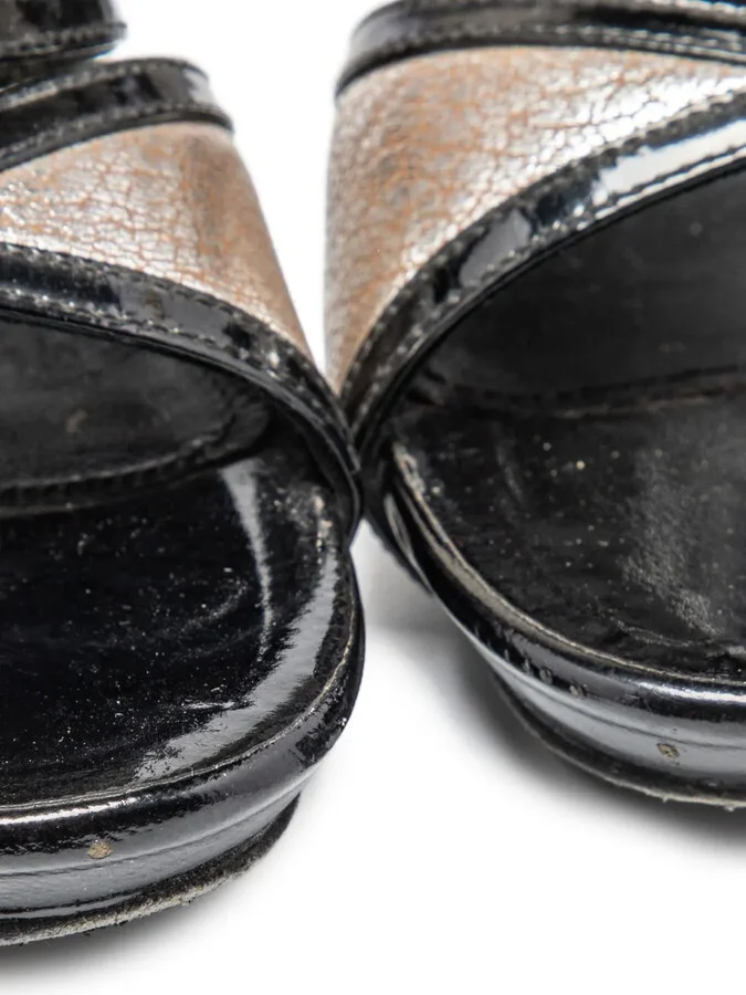 120mm Leather Sandals - Image 5