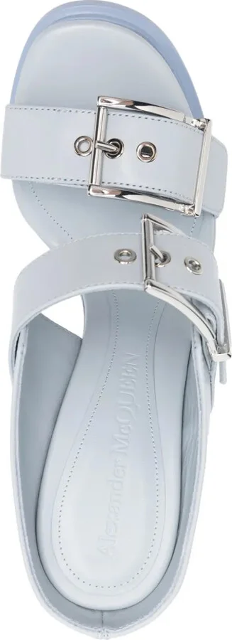 120mm Leather Sandals - Image 4
